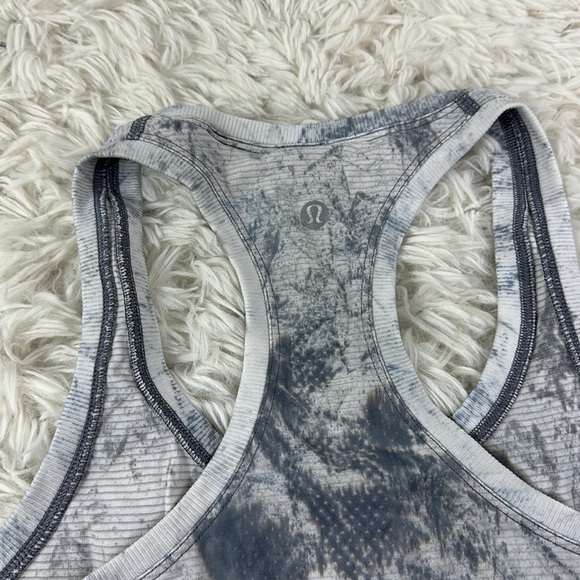Lululemon Swiftly Tech Racerback 2.0 *Multi Dye Multi Dye White / Grey /Black - Picture 3 of 4